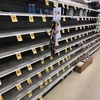 アメリカのスーパーも棚が空っぽに