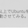 【WSL】Windows上でLinuxアプリを起動してみよう!!