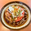 そば処（亀有）カレーセット＋ゲソ紅生姜天