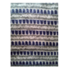 着物生地（426）横段に抽象模様絹更紗