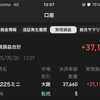 【速報】本日の実績：＋37,116円