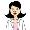 保健室の先生 のかわいいイラスト