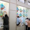 作品展示 → やの交流プラザ　白いアジサイ