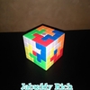 ルービックキューブで模様を作りました！　Rubik's Cube art design