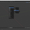 【Blender】基本的な操作方法メモ