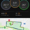 ペース走5K・8月ラン 263km