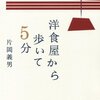 洋食屋から歩いて5分