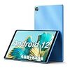 Android 12 タブレット 10インチ wi-fiモデル、TECLAST P25T タブレット アンドロイド Google GMS認証、4GB RAM+64GB ROM+1TB TF拡張、1.8Ghz 4コアCPU、ブルー タブレットWiFi 6 モデル、2.4G/5G WiFi+1280*800 IPS HD 画面+Type-C充電+Bluetooth 5.0+5000mAh+デュアルカメラ+日本語取扱説明書付き+一年保証+OTG転送をサポートする、子供にも適当贈り物/子供用タブレットPC、オンラ