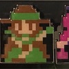 ファミコン版ドラクエ3のパーティキャラの色。