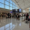 香港国際空港のキャセイパシフィック航空のビジネスクラス ラウンジ＠The Wing