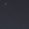 アストロトレーサーで写す天体写真：M31アンドロメダ銀河とM33さんかく座銀河