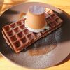 山形市新店オープン　cafe rabistar(カフェ・ラビスタ)　ワッフルプリンをご紹介！🍮