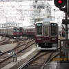 阪急電鉄の正雀車両基地にて写真撮影