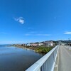 レース前の20km走をしに、で野内駅までいってみた。（青森市野内菊川）