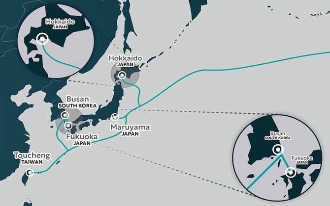 SoftBank Corp. Selected to Establish New Landing Stations for E2A Submarine Cable System