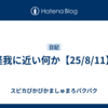 怪我に近い何か【25/8/11】