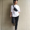 GU　ルーズフィットTシャツは結構大人っぽくなるTシャツ！適当に合わせても大丈夫！！