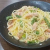 鮭no牛乳パスタ・・・🐟