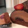 4月２３日発売LAWSONウチカフェ×GODIVA・ショコラドームストロベリーとベイクドショコラストロベリー