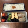 トースターで簡単☆ちくわの肉詰め弁当