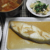 【ある日の晩御飯】カラスカレイ煮付け