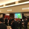 夜は国際学会のパーティでした。