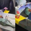 飼い主が作ったベッドで、人間のように仰向けに眠るオウムが超キュート