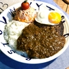 びっくりドンキー風☆エッグカレーバーグディッシュ♬