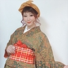 渋すぎるかと思ったけど正解だったお着物♡