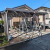 雨樋とエアコン化粧カバー