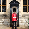 直立不動 in Tower of London