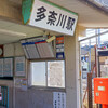 南海多奈川線で多奈川駅へ