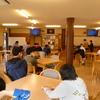 森の工房やの・生活介護の自治会　ツルの紅葉