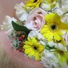 山翡翠さん　花束頂く