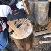 キンクラ風　薪割り　DIY