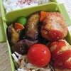 茄子続きですが　茄子の甘辛煮弁当