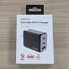 cheero 65W GaN 3 ports USB PD Chargerは3ポート使用してもUSB-C1で45Wが確保できて便利　#サンプル