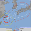 2017年 台風18号 - 9/14時点で想定される影響