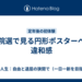 参院選で見る円形ポスターへの違和感