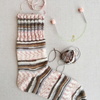ミルフィム ソックヤーンで編むつま先から編む靴下(4) 2目ゴム編み止めに挑戦！