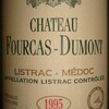 Chateau Fourcas Dumont 1995