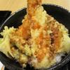 かつてんがヒロロフードコートに出店したよ、ざるそばとミニ天丼にマグロ2色丼