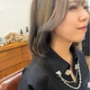 コントラストがおしゃれ♪黒×シルバーベージュのバイカラー