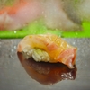 豊洲の「大和寿司」でお好み2(クエ、新子、のどぐろ、鯖ほか)。