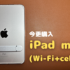 【今更購入】iPad mini6のcellularモデルを悩みに悩んで購入したワケ