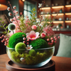 苔と造花を使ったアレンジメントの魅力と作り方
