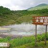 『交流促進センター雪秩父』濃灰色の硫黄湧き出る泥湯と、地産らんこし米の絶品豚丼【北海道　ニセコ湯本温泉　大湯沼】