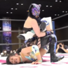 【女子プロレス】テキサスクローバーホールド（天咲光由）