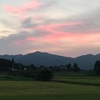 今日の夕焼け空