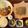 蕎麦屋さんのハンバーグ定食がおいしかったのでご紹介します！